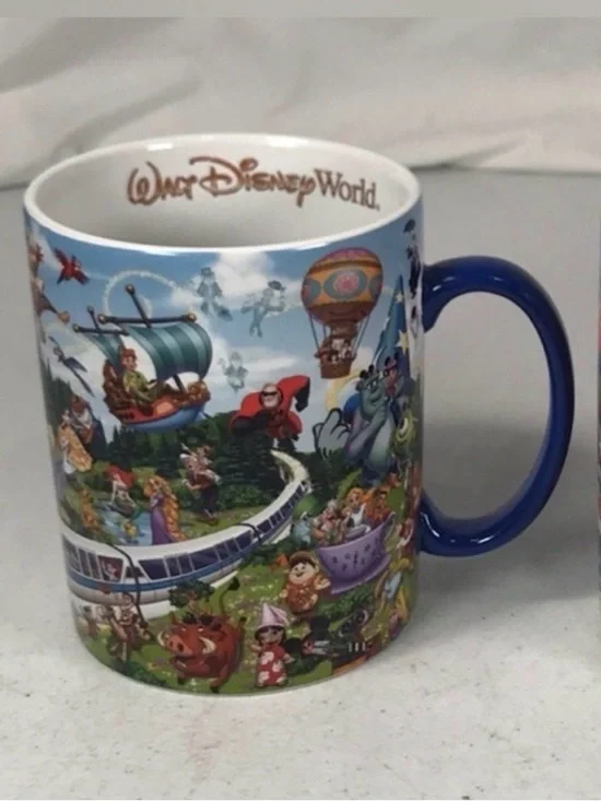 For mtodd - Disney Multicolor Character Collage Ceramic Mugs - White Base - Picture 6 of 7
